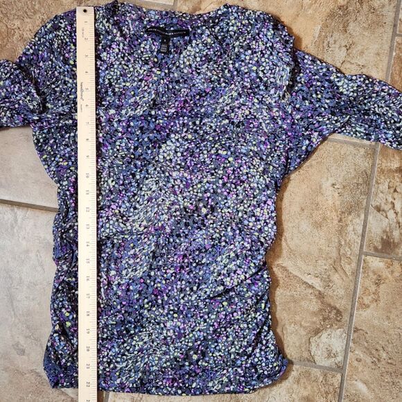 White House Black Market Top – Women’s Small, Short Sleeve, Cinched Side - Picture 6 of 6